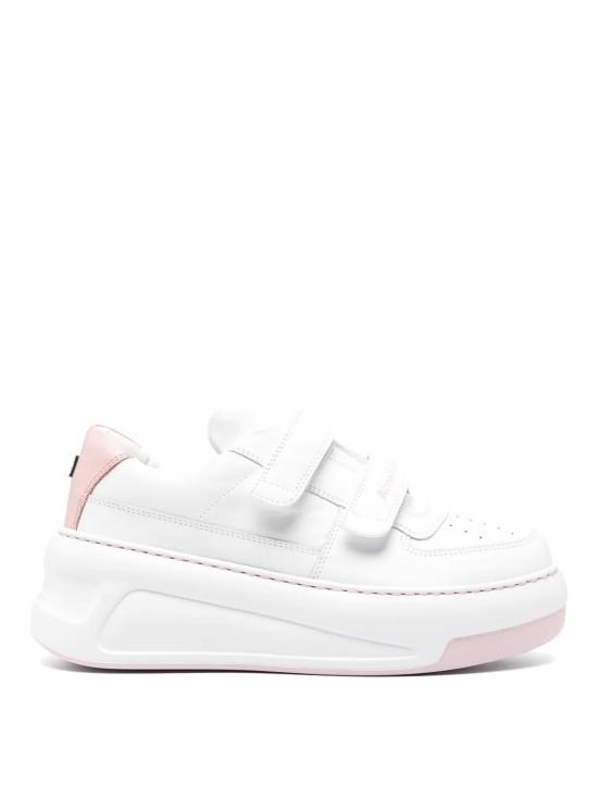 26SS 아크네 스튜디오 벨크로 스트랩 플랫폼 스니커즈 CD0001DPM WHITE - ACNE STUDIOS