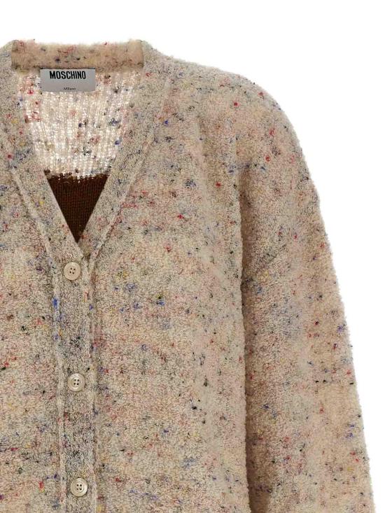 26FW 모스키노 가디건 A093255041006 BEIGE - MOSCHINO