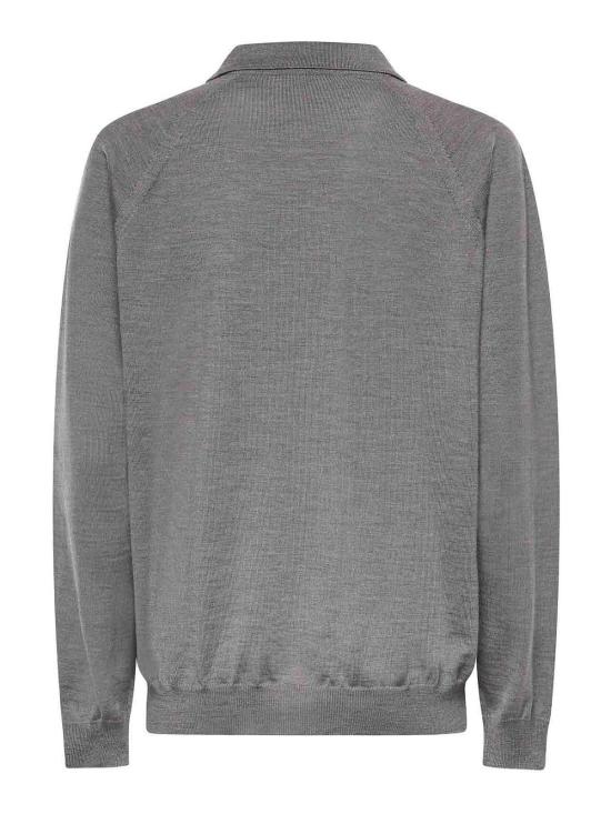  미우미우 폴로 티셔츠 MML05J16WJF0BD9 GREY - MIU MIU