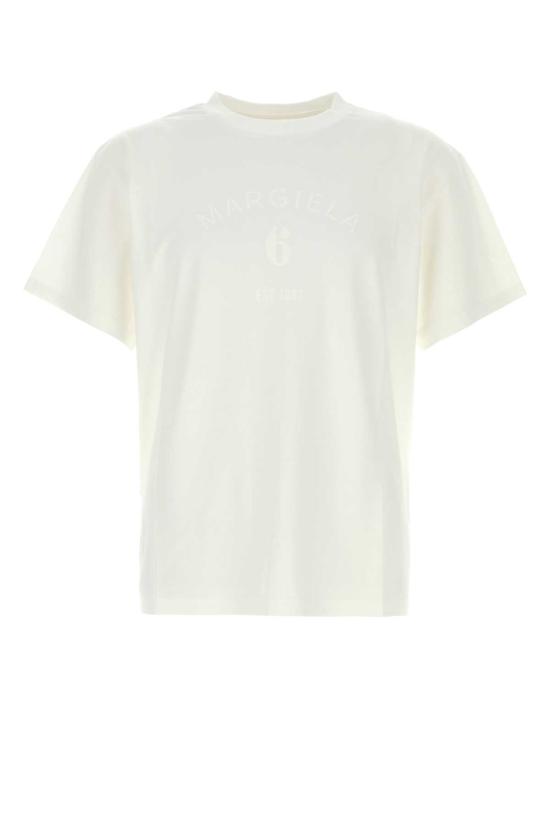 26FW MM6 메종마르지엘라 반팔 티셔츠 SH2GC0048M20048 101 White
