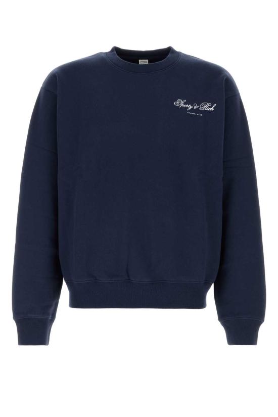 26FW 스포티앤리치 후드 티셔츠 ST10385274BL106 3902 Blue