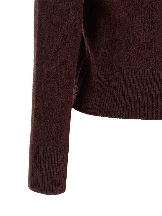 26FW 메종키츠네 베이비 폭스 램스울 피티드 가디건 PW00506KT10060553 BROWN - MAISON KITSUNE