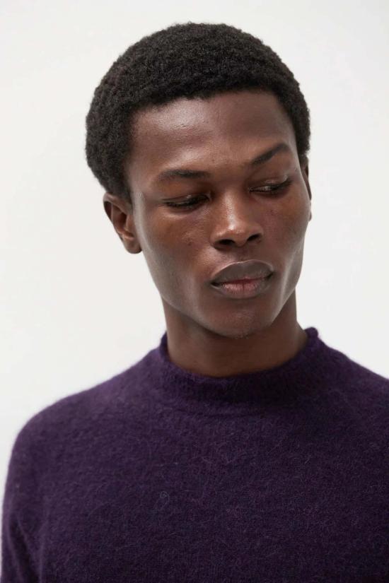  노스프로젝트 스웨터 노르스 프로젝트 노르데빅 알파카  빈티지 바이올렛 - NORSE PROJECTS