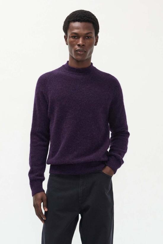  노스프로젝트 스웨터 노르스 프로젝트 노르데빅 알파카  빈티지 바이올렛 - NORSE PROJECTS