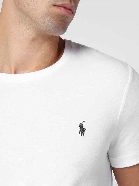 26FW 폴로 랄프로렌 반팔 티셔츠 710680785 003 White - POLO RALPH LAUREN