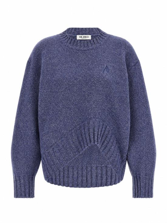 26FW 디 아티코 탑 261WCK00126KWS012AA 692 BLUE LIGHT GREY