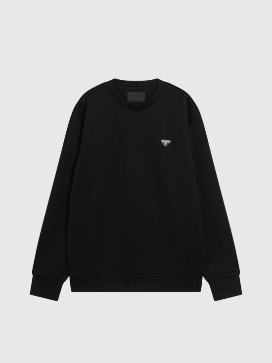 26FW 프라다 긴팔 티셔츠 UJL90BSWMO11OQ F0002 Black