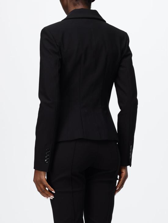 26FW 엘리자베타프랜치 코트 CP01D66E2 110 Black - ELISABETTA FRANCHI