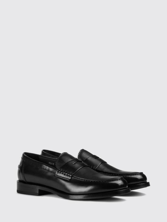 26FW 듀칼 로퍼 DU3241BRANUF188 NN00 Black - DOUCAL’S