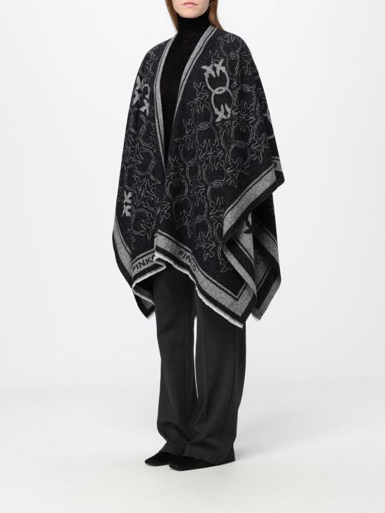 26FW 핑코 코트 105965A3EO ZI2 Black - PINKO