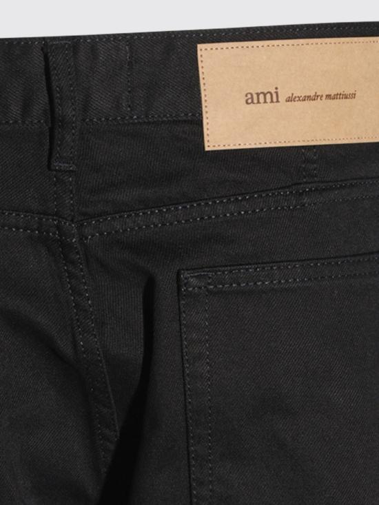 26FW 아미 클래식 핏 데님 팬츠 HTR001DE0131 001 Black - AMI