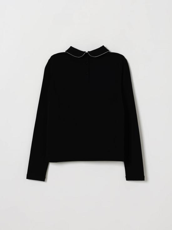 26FW [키즈] 돌체앤가바나 폴로 셔츠 L5JTPIG7Q3G N0000 Black - DOLCE & GABBANA