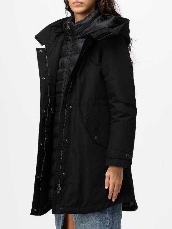 26FW 울리치 코트 CFWWOU1105FBUT0001 BLK Black - WOOLRICH