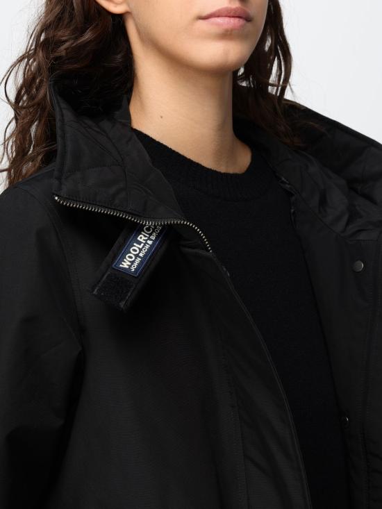 26FW 울리치 코트 CFWWOU1105FBUT0001 BLK Black - WOOLRICH