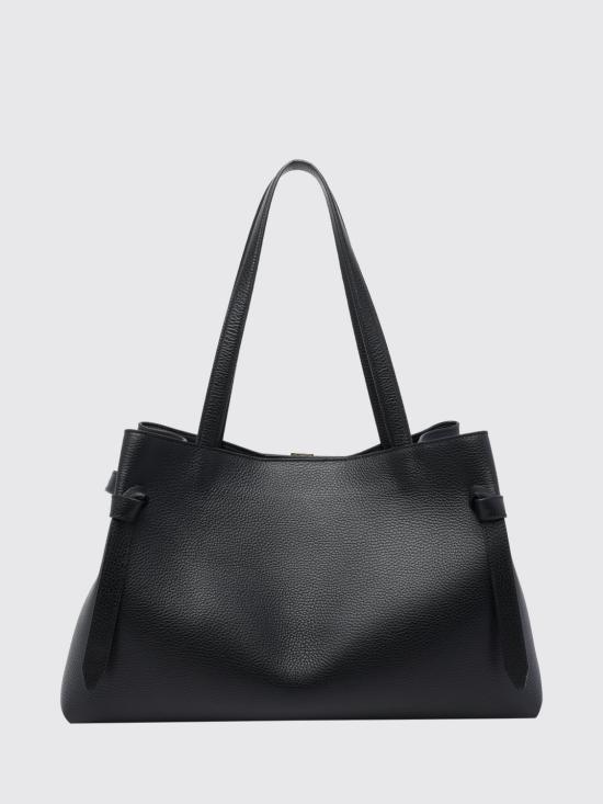26FW 유제피 숄더백 GYOZATOTEPEBBLEGRAINLEATHER L034 Black - YUZEFI