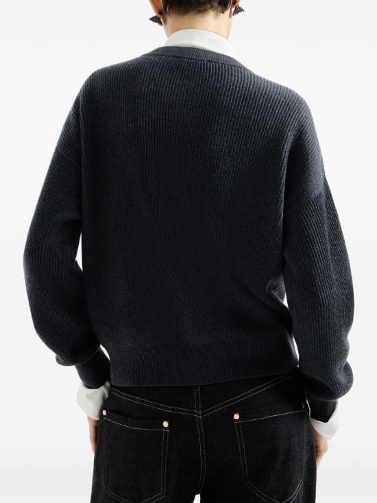 26FW 브루넬로 쿠치넬리 가디건 M1E224746 CI582 NAVY - BRUNELLO CUCINELLI