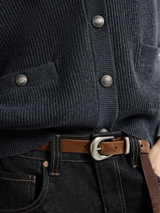 26FW 브루넬로 쿠치넬리 가디건 M1E224746 CI582 NAVY - BRUNELLO CUCINELLI