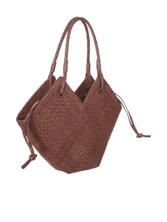 26FW 이벨리브 토트백 TRINITY Media Brown - IBELIV