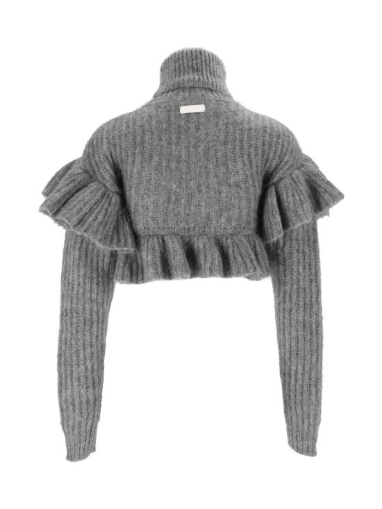 26FW 엘리자베타프랜치 니트웨어 MK43T67E2 Grey - ELISABETTA FRANCHI