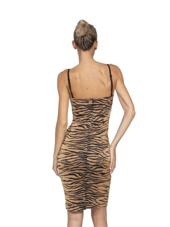 25FW 모스키노 원피스 252K 1A04288253 Brown - MOSCHINO