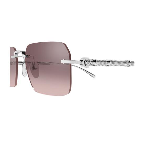 26SS 구찌 선글라스 1A9I5HS0A Silver - GUCCI