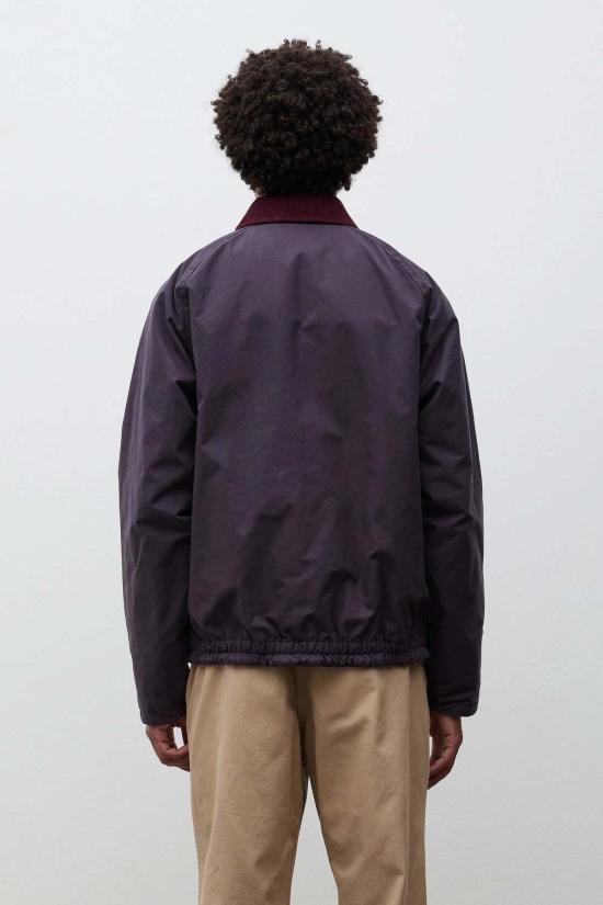  노스프로젝트 자켓 노르스 프로젝트 홀멘 왁스 래글런 재킷 다키스트 퍼플 - NORSE PROJECTS