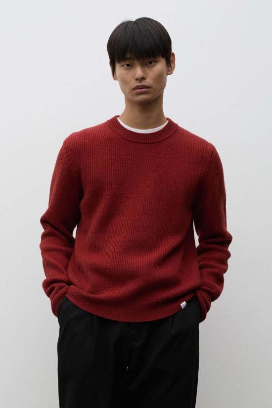  노스프로젝트 스웨터 노르스 프로젝트 헤닝 립  카우하이드 - NORSE PROJECTS