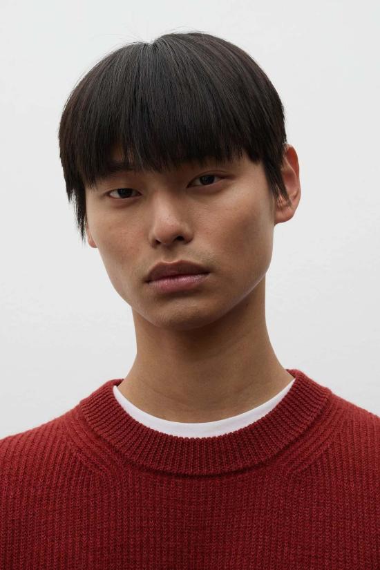  노스프로젝트 스웨터 노르스 프로젝트 헤닝 립  카우하이드 - NORSE PROJECTS