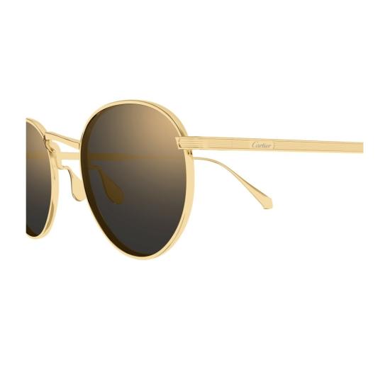 26SS 까르띠에 선글라스 19XR5GA0A Gold - CARTIER