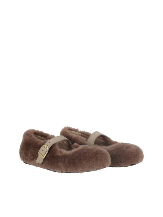 26FW 버켄스탁 플랫 슈즈 1032639 Brown - BIRKENSTOCK