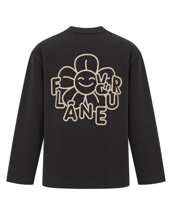 26FW 플라네르 반팔 티셔츠 2414917 Black - FLANEUR