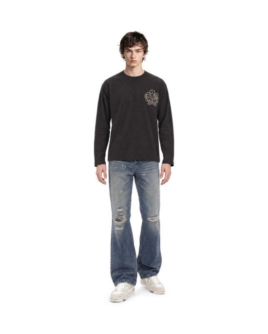 26FW 플라네르 반팔 티셔츠 2414917 Black - FLANEUR