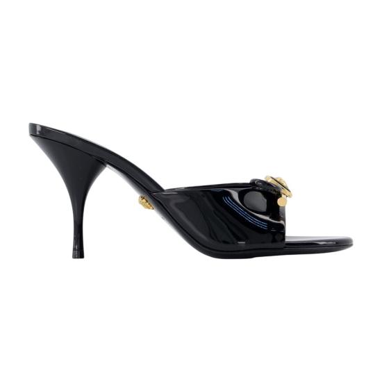 26FW 베르사체 뮬/슬리퍼 1018239 D2VE 1B00V BLACK