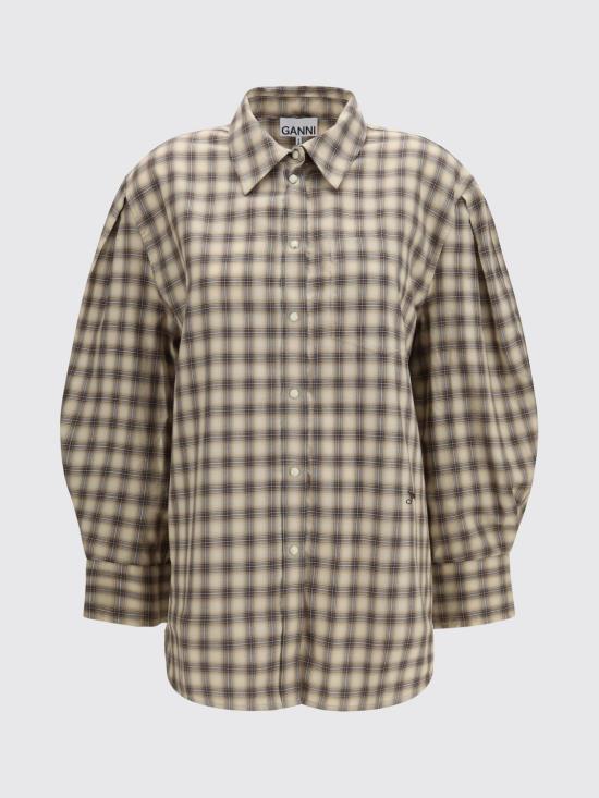 26FW 가니 블라우스/셔츠 A1140031 873 GREY - GANNI