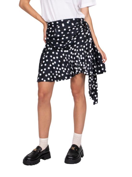 25FW 모스키노 스커트 252E A01805500 Black