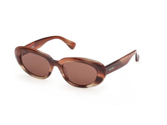 26SS 막스마라 선글라스 Mm0196 오버사이즈 호피무늬 프레임 - MAX MARA
