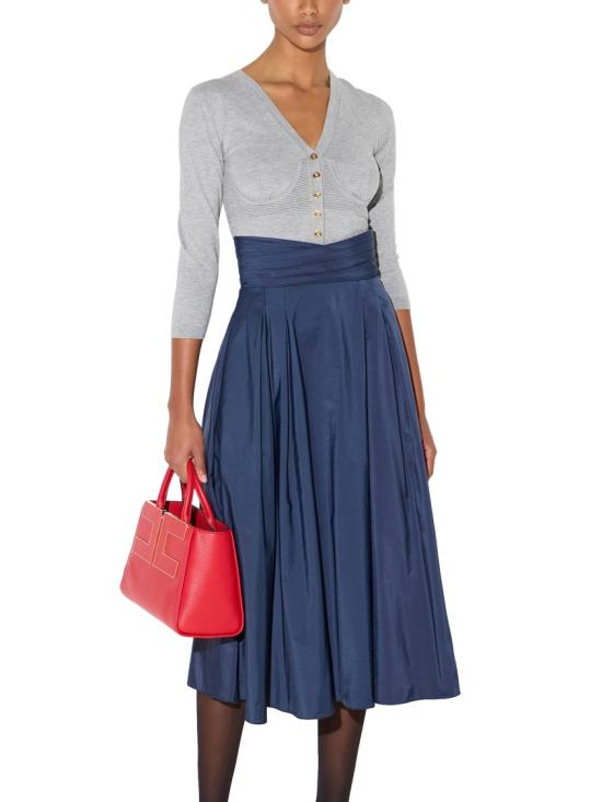 26FW 엘리자베타프랜치 니트웨어 MK24S67E2431 Grey - ELISABETTA FRANCHI