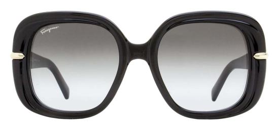  살바토레 페라가모 안경 페라가모 SF1058 S001 54mm 스퀘어 선글라스 블랙 - SALVATORE FERRAGAMO