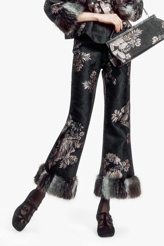  안나 수이 스트레이트 팬츠 826C40 BLACK - ANNA SUI