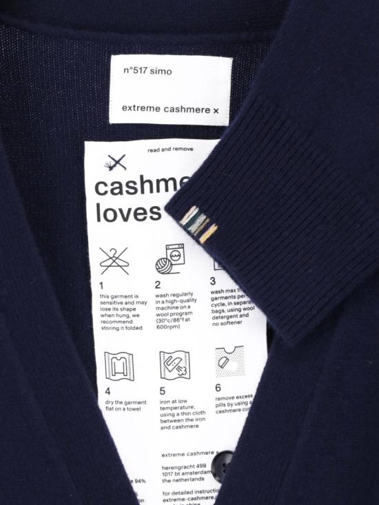 26FW 익스트림캐시미어 니트웨어 SIMONAVY Black - EXTREME CASHMERE