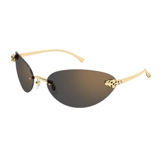26SS 까르띠에 선글라스 19XO5GA0A Gold - CARTIER