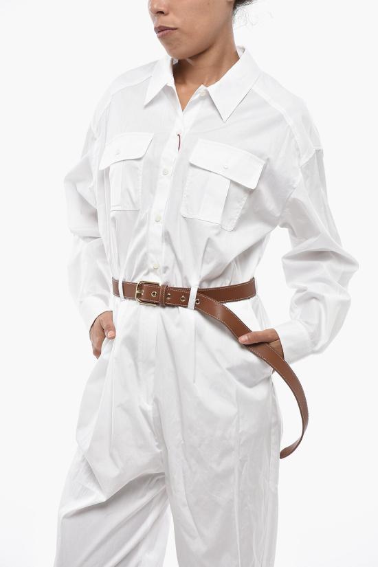  막스마라 롱 원피스 FOSCO 0 001 25 White - MAX MARA
