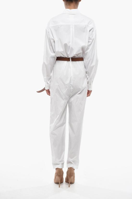  막스마라 롱 원피스 FOSCO 0 001 25 White - MAX MARA