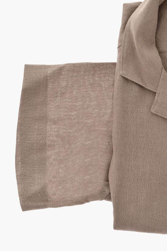  꼬르넬리아니 긴팔 셔츠 91IX54 3161195 032 Brown - CORNELIANI