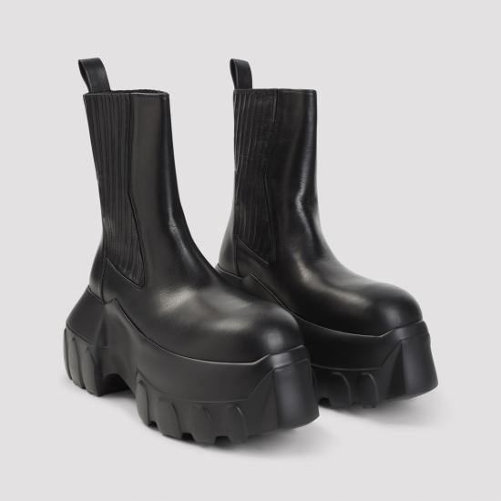 26FW 릭 오웬스 비틀 메가 트렉터 부츠 RU02F4860 LOOEC 99 BLACK - RICK OWENS