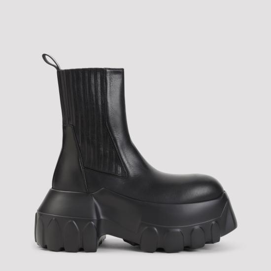 26FW 릭 오웬스 비틀 메가 트렉터 부츠 RU02F4860 LOOEC 99 BLACK