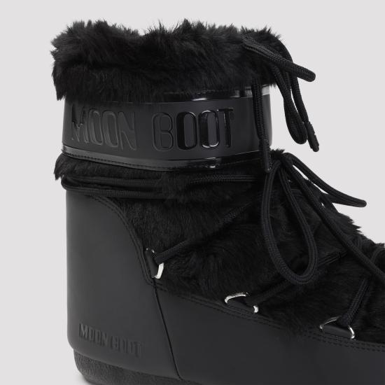 26FW 문부츠 아이콘 나일론 로우 부츠 80D1409390 N001 BLACK - MOON BOOT