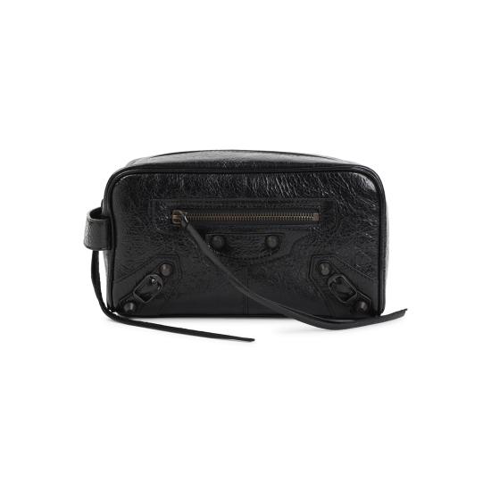 26FW 발렌시아가 르 시티 토일레트리 파우치 872668 2ABFY 1000 BLACK - BALENCIAGA