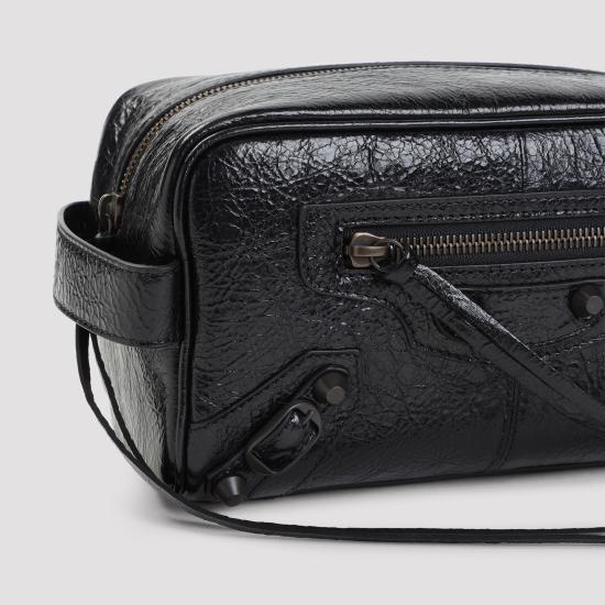 26FW 발렌시아가 르 시티 토일레트리 파우치 872668 2ABFY 1000 BLACK - BALENCIAGA
