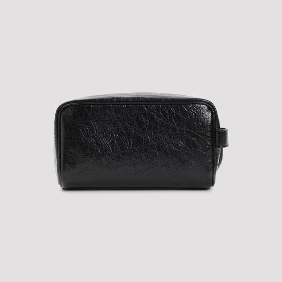26FW 발렌시아가 르 시티 토일레트리 파우치 872668 2ABFY 1000 BLACK - BALENCIAGA